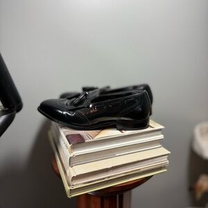 Nunn Bush Classic Men’s Black Loafers Sleek Slip-Ons